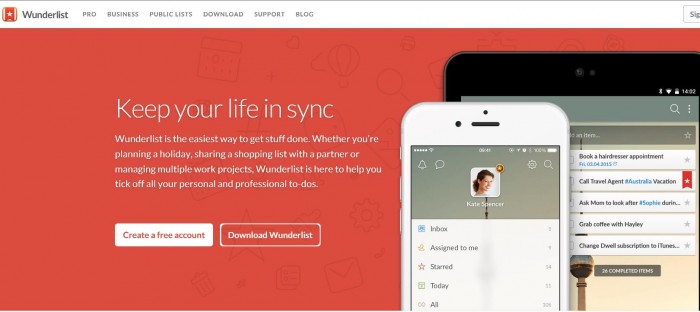 27.Wunderlist