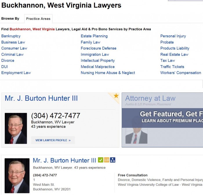 9JustiaBuckhannonLawyerSearch53Lawyers