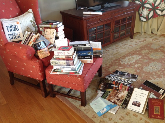 My reading addiction
